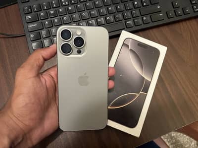 iPhone 16 PRO MAX 256GB JV 10/10 94% Battery Health