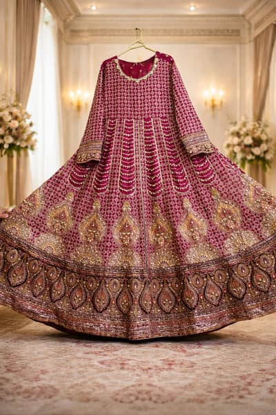 Mohsin Naveed Ranjha(original) bridal dress