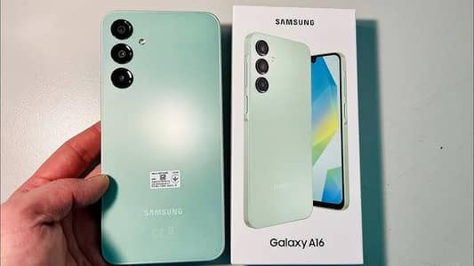 Samsung A16 8GB/256GB – نیو کنڈیشن – 3 ماہ کی وارنٹی باقی Urgent Sale