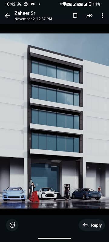 417 S. F. T Area Available For Office Job at Prime Location DHA Sector 12