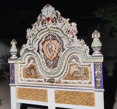 2 double bed original Wooden