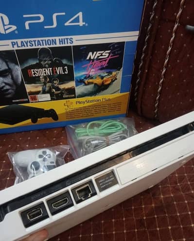 PS4-Slim Jailbreak | Premium White Color | 500 GB