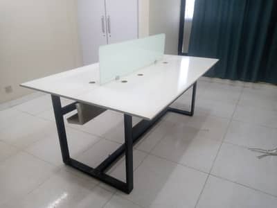 Office Table Workstation Table In Good Condition