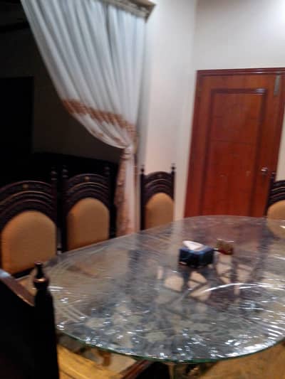 8 seater dining chairs with  table