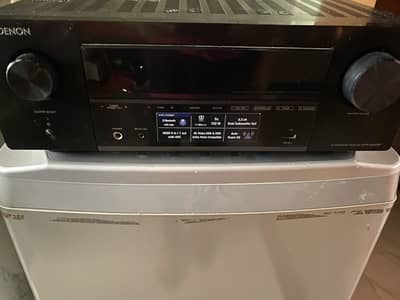 Denon X550BT Av Receiver  Faulty No Power (For Parts or Repair)