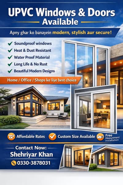 Upvc window and doors