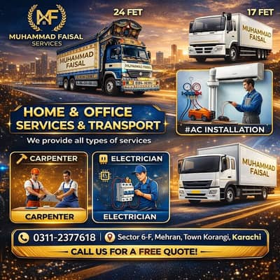 Mover & Packer Karachi | Loader Unloader | House Shifting Service