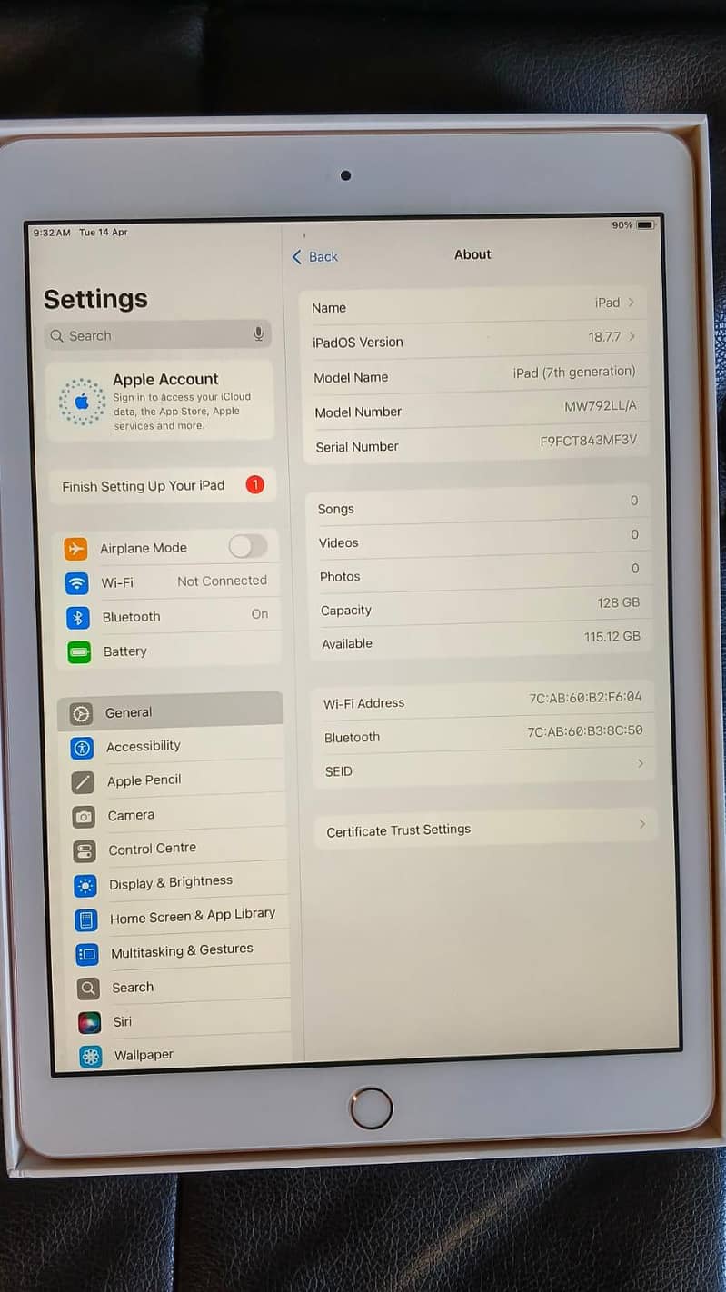 Ipad 7th Generation 4