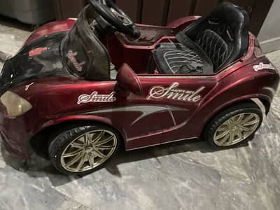 Bugatti Kids Ride On Car with Swing & Mettalic Paint