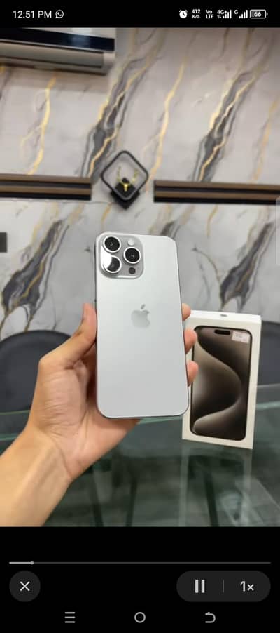 I phone 15 pro max (256gb] HK duel physical