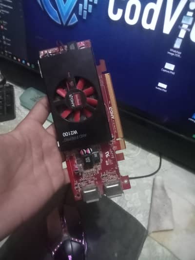 AMD Firepro W2100 used all ok