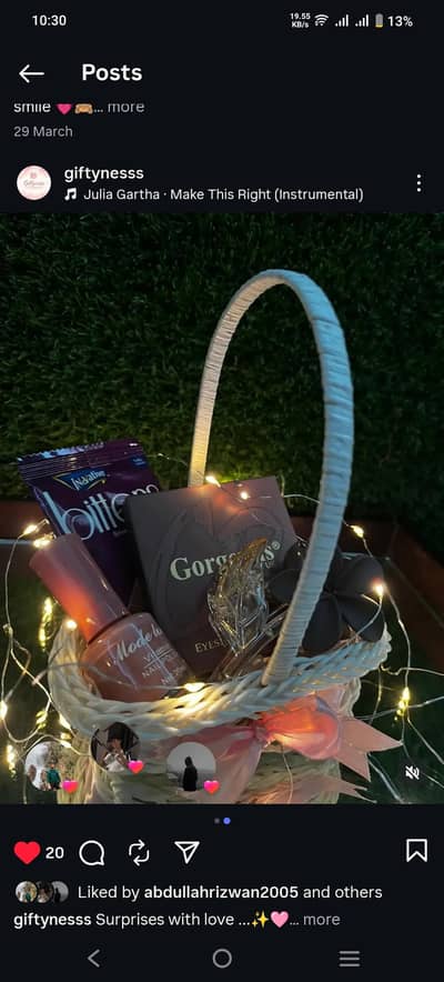 Gift basket