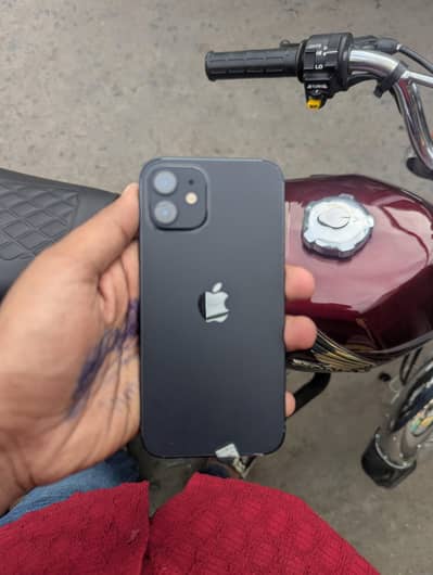 iphone 12 non pta jv all okay 3 month sim time rehta hai