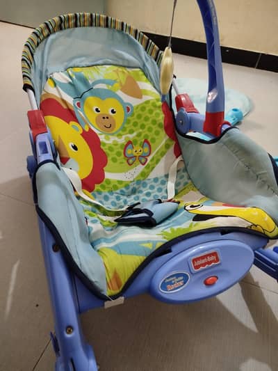 baby rocker chair _ good condition ( manual )
