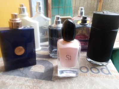 Empty Branded Perfumes Bottle - Creed-Sauvage-Bluede-Aventus-