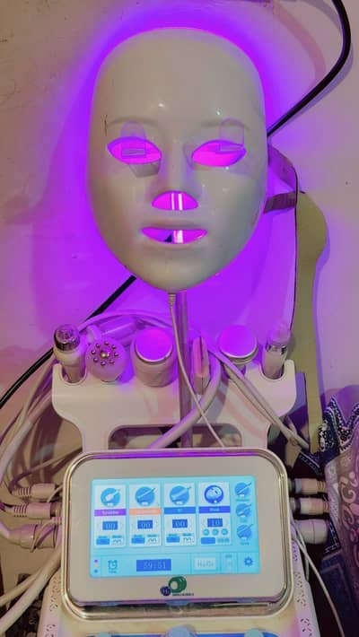Hydra facial machine