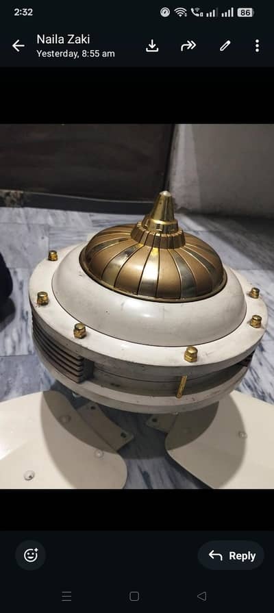 pure copper ka fan 56"