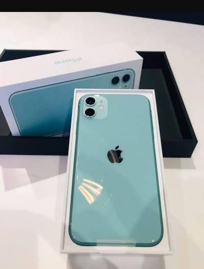 IPHONE 11  NON PTA 128GB WITH OFFICAL  BOX