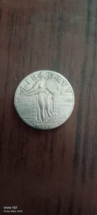 1916 Standing Liberty quarter