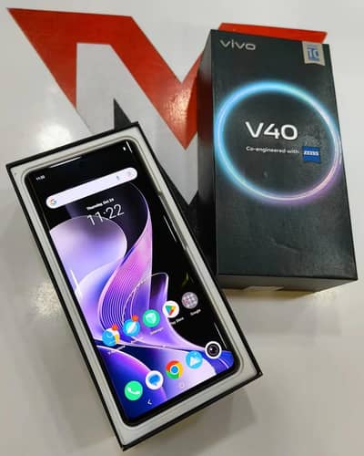 Vivo V40 5G | 12GB+256GB | Official PTA Approved | 10/10 Condition