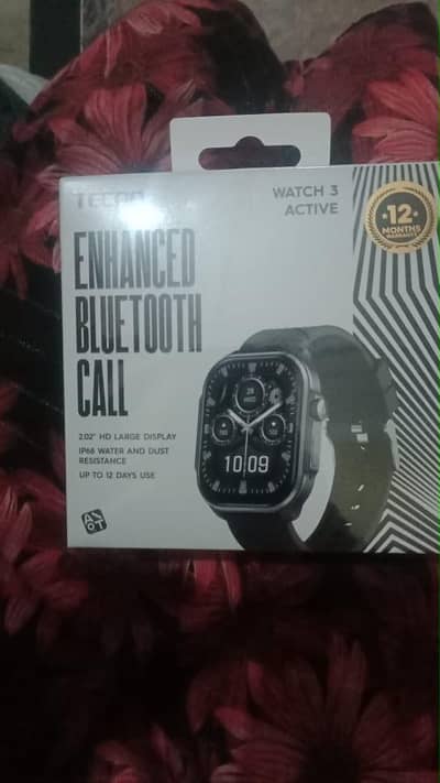 Tecno Watch 3 Active (Smart Watch)
