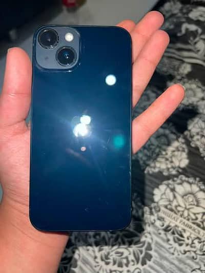 iPhone 14 blue colour 89% health 9/10