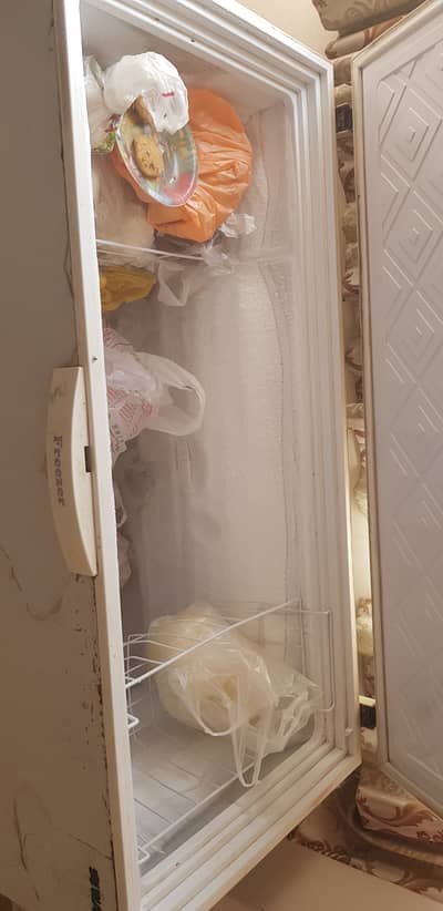 Waves single door 15 cubic feet deep freezer.