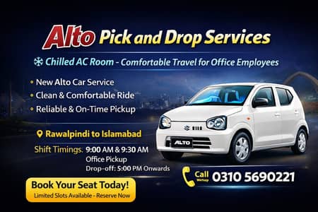 Pick and drop , with kia picanto