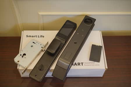 AI Face Detection Door Lock with Video Door Bell, Fully Keyless Secur