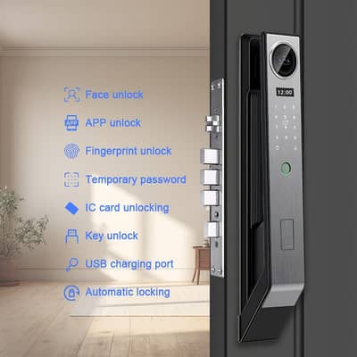 Smart Digital Door Lock | Face Recognition & Fingerprint Access | DHA