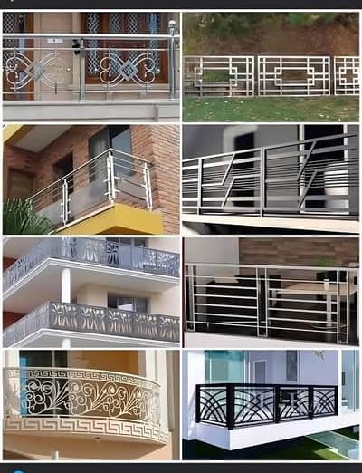 stainless steel railing glass railing cnc railing