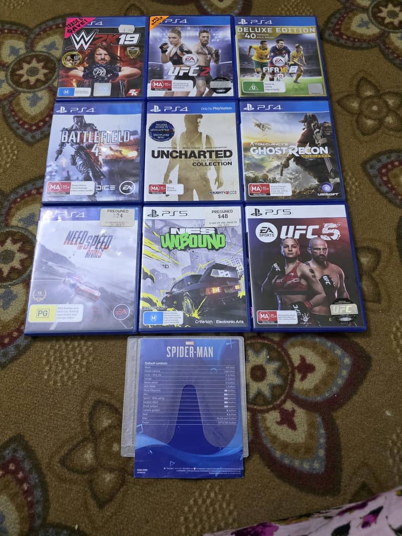 PS4 and CDs 1