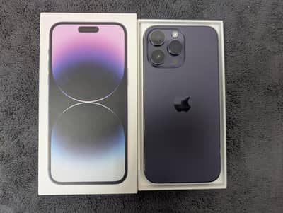 14 Pro Max / 256Gb / PTA Approved / Full Box