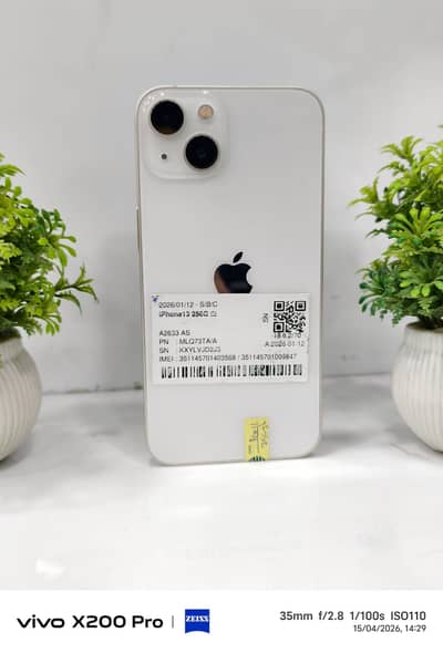 iPhone 13 256gb - pta approved - bh 100% | like new | i phone 13