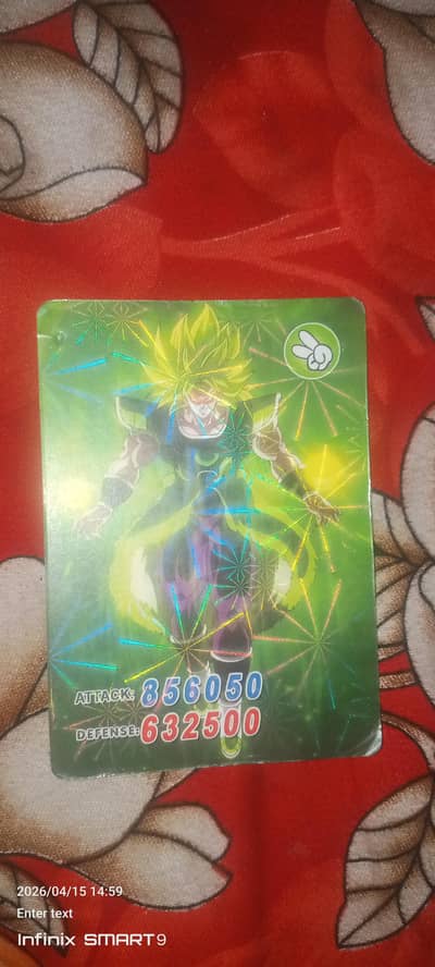 limited edition card Goku dragon Ball card