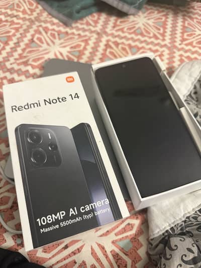 Xiaomi Redmi Note 14 – 128GB (Box Pack Look)