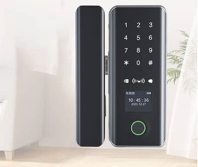 Smart Glass Door Lock – Modern & Secure, New Smart Glass Door Lock