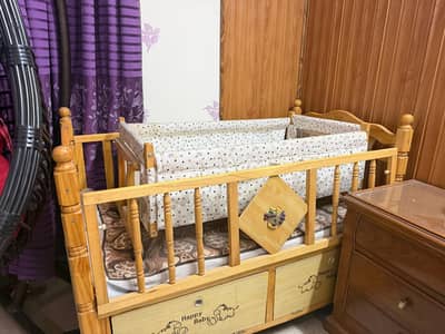 Wooden Baby Bed/Cot