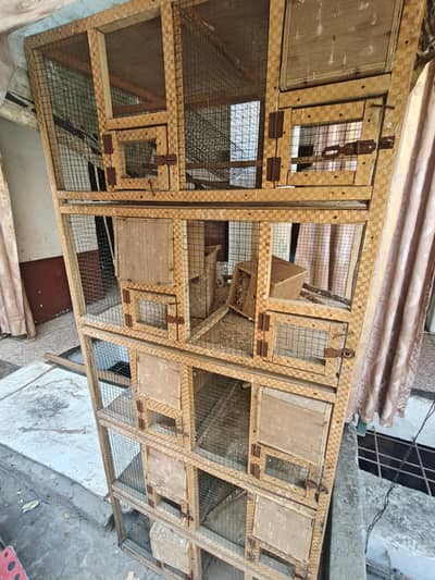 10 Portion Cage Wooden Cage special with Boxs