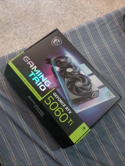 rtx 5060ti new just box opened for testing.