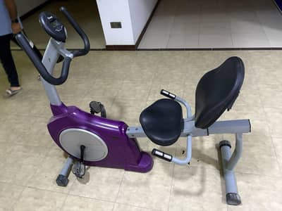 Comfortable Recumbent Exercise Bike for Sale – LCD Display