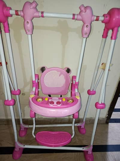baby swing pink