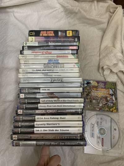 Imported Playstation Xbox Ps2 Ps Cd Dvd Wii Games Poems Set Original