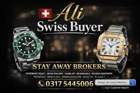 Old Watches Buyer Rolex Cartier Omega Franck Muller Panerai Blancpain