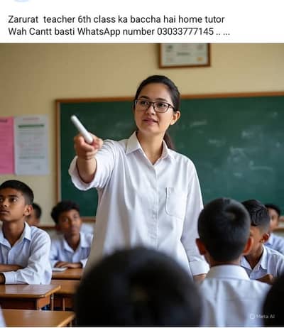 hamen ek teacher ki jarurat hai home teacher