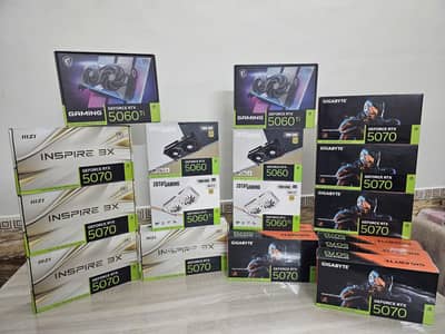 RTX 5070 5060Ti 4060Ti 3090 3080 3080Ti 3070Ti 3060 6800XT RX 580 470