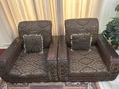 3+1+1 Sofa Set – Stylish & Comfortable – Good Condition