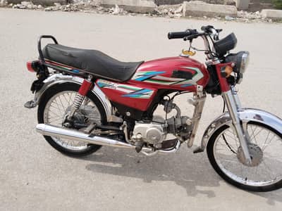 “Unique 70cc Motorcycle 2024 Model – Good Condition”