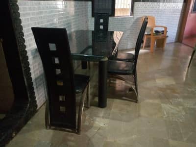 dining table 4 chairs