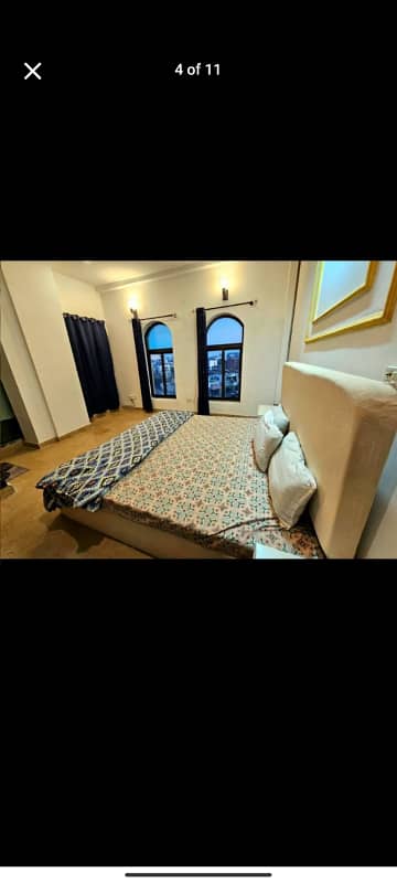 3bed furnish appartment available tonight for rent in Islamabad E11 2